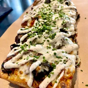 Truffled Wild Mushroom Pizza - heaven!