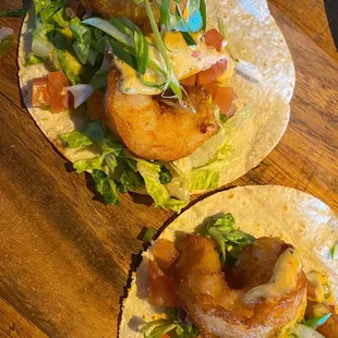 Shrimp tacos