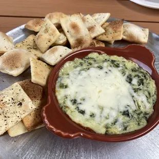 Spinach dip app