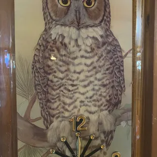 Owl clock
