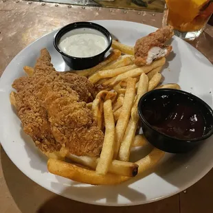 Chicken Strips &amp; fries