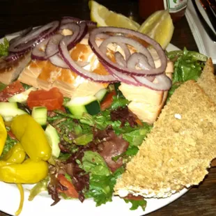 Smoked Salmon Salad