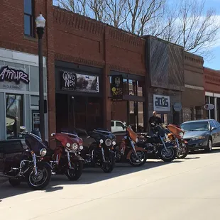 The Owl's Nest is always a fun stop on the bike!