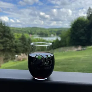 Wine on the deck