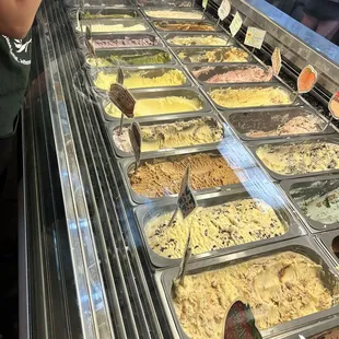 Ice cream assortment