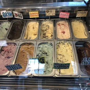 Amazing assortment of flavors