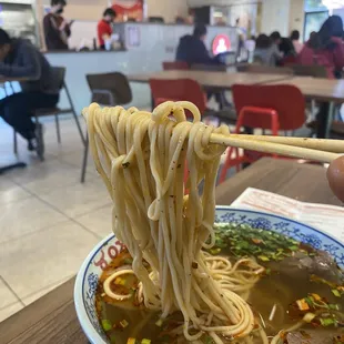 Braised Stew Noodle Soup