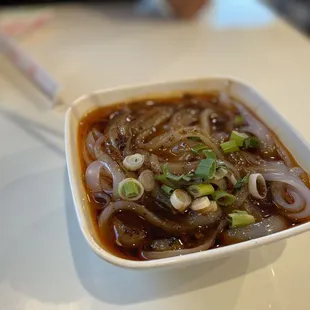C.2 Mung Bean Noodles with Garlic Sauce