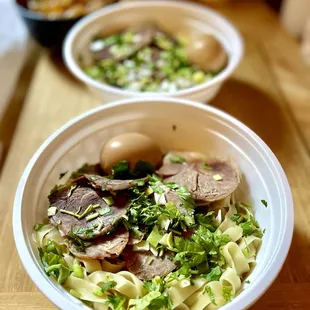 Take Out: Langzhou Noodle Soup with Small Flat Handpulled Noodles