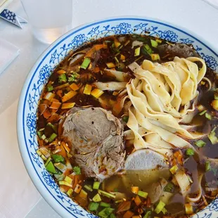 Small Flat Noodles in the Classic Lanzhou Handpulled Noodles