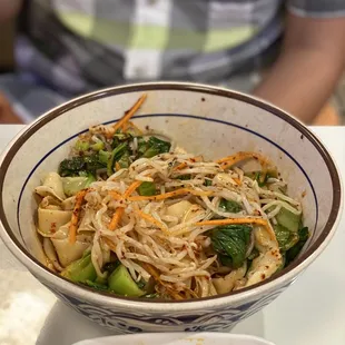 Chili oil noodles