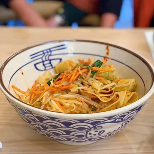 Chili Oil w/ Wide Noodles