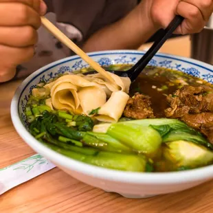 beef noodle soup