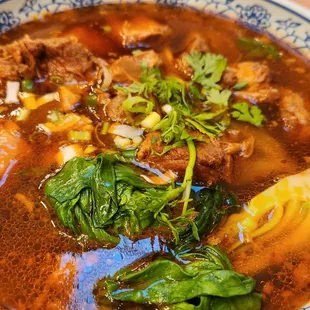 Stewed Pork Ribs Noodles