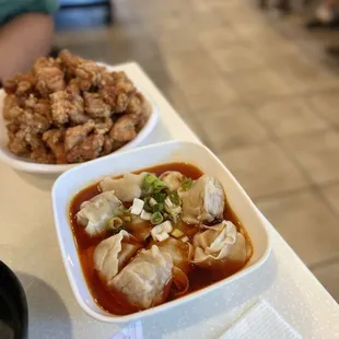 红油抄手 spicy wonton