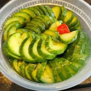 Marinated Cucumber Salad
