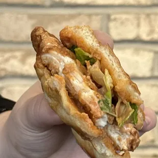 Regular deluxe sandwich.