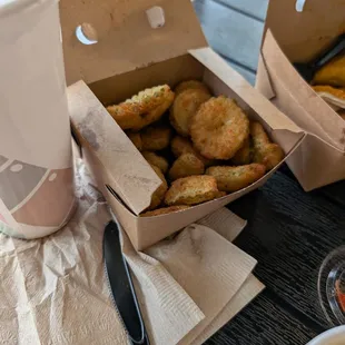 Fried pickles
