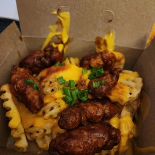 Chicken &amp; Waffle Fries (Classic BBQ)
