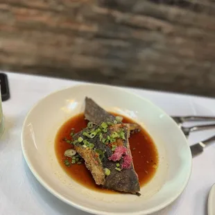 Off menu halibut collar