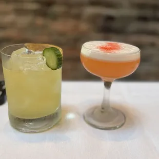 Yummy cocktails