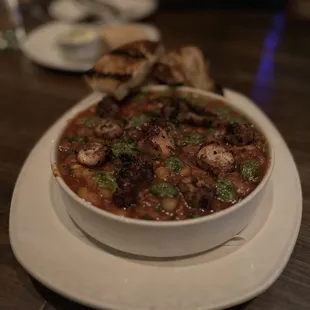 Tripe and Octopus Stew