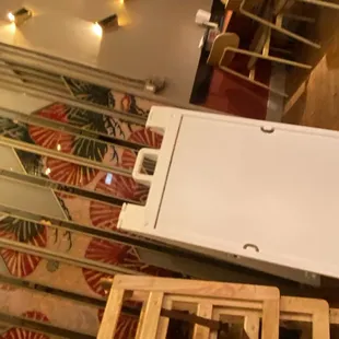 interior, sushi and sashimi