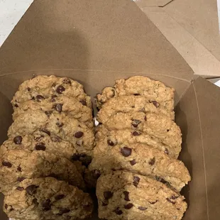 Vegan Oatmeal Chocolate Chip Cookies - order ahead for bulk orders