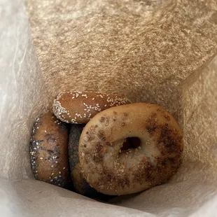 Half-dozen bagels