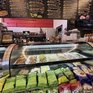 sushi and sashimi, interior