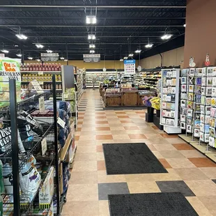 Produce section