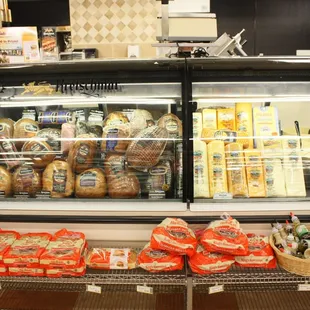 Deli meats and cheeses sliced thick, razor thin, or wherever you desire in between.