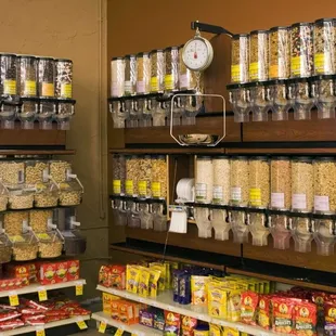 a wide variety of food items