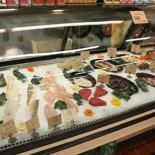 Fresh Seafood at a Neighborhood Grocery...not too shabby!