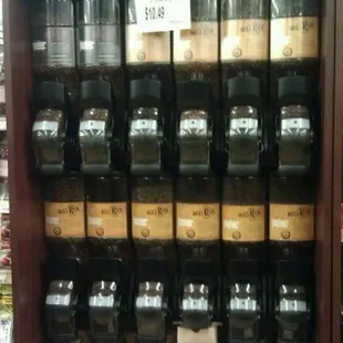 Oxendale&apos;s sells local Bull Run Coffee Roasters&apos; coffee in bulk w/ 18 different varieties!