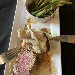 my partially-devoured steak filet