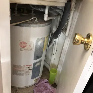 Another leak in our apartment.