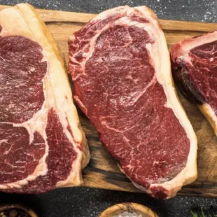 Fresh Steaks and best ground beef straight from the farm.
