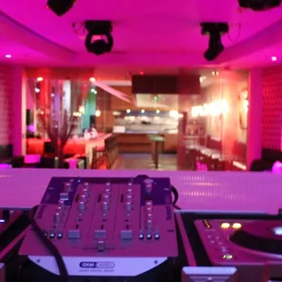 frist level view from dj booth