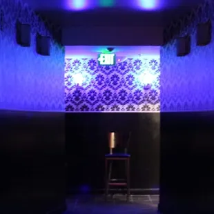 second level to restrooms