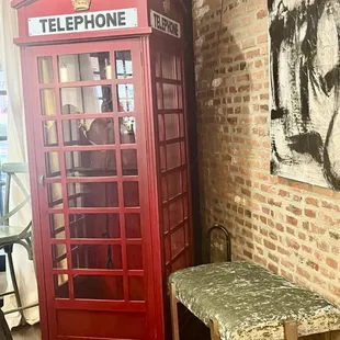 Phone Booth decor