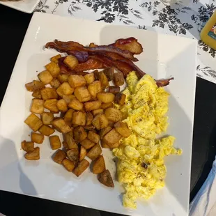 American Breakfast Plate,