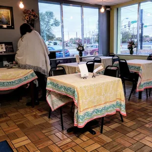 Dining Area at Oy Vey
