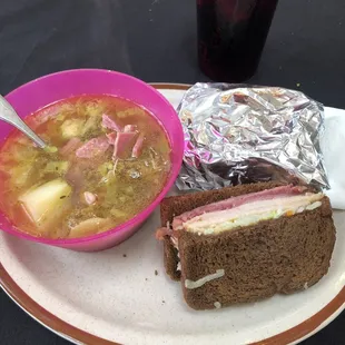Lithuanian Cabbage Soup