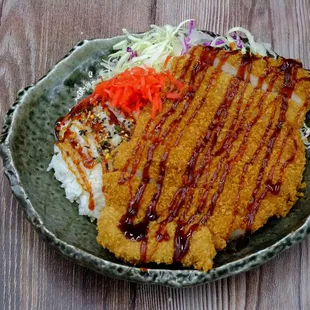 Tonkatsu Rice Bowl