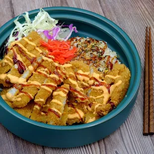 Fish Katsu Rice Bowl