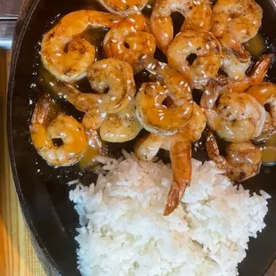 All shrimp hibachi