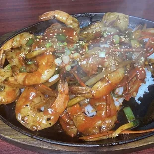 Spicy Shrimp Dupbap