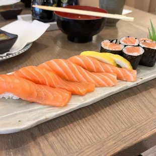 Salmon lunch special ($13)