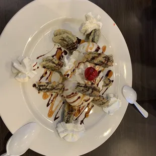 Fried Oreos and ice cream!!